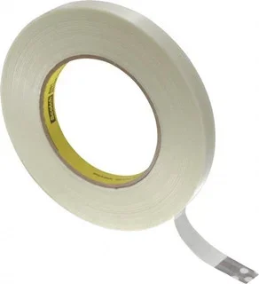 3M 1/2″ x 60 Yd Clear Rubber Adhesive Packaging Tape Polypropylene Film Backing, 6.6 mil Thick, 380 Lb Tensile Strength, Series 8981 7000123466 – 65364234