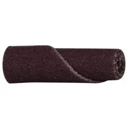 3M 1/4″ Max Roll Diam x 1″ OAL, 180 Grit Aluminum Oxide Straight Cartridge Roll 1/8″ Pilot Hole Diam, Very Fine Grade, X Weighted Cloth Backing, 24,000 Max RPM 7100080024 – 66010703