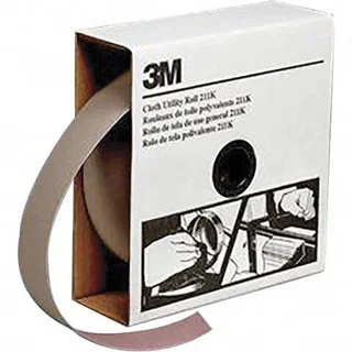 3M 2″ x 50 Yd 100 Grit Aluminum Oxide Shop Roll Fine Grade, J Weighted Cloth Backing 7000118334 – 01653906