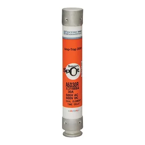 A6D30R – Mersen / Ferraz Shawmut – Low Voltage Fuse – 30 Amp – 600 Volt While Supplies Last