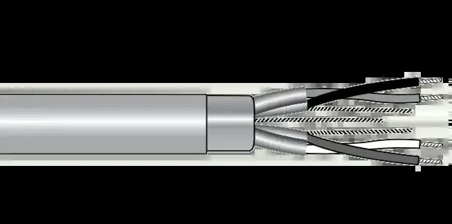 Alpha EcoCable® Mini Foil Shield Multipair Cable – 20 AWG 5 Pair – Slate – 300V – 100 ft -100 FT Must Have