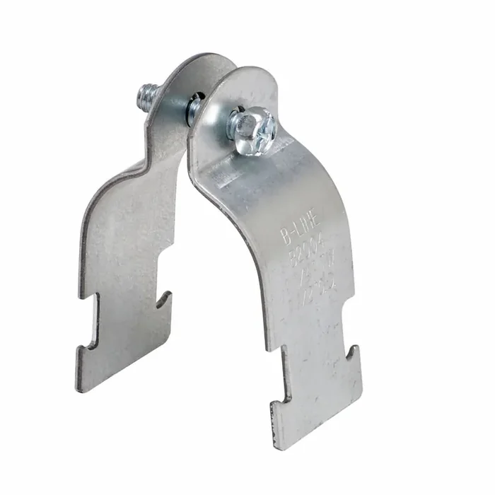B-Line B2014SS4 12 Gauge 304 Stainless Steel 2-Piece Pre-Assembled Pipe Clamp 2-1/2-Inch Final Sale