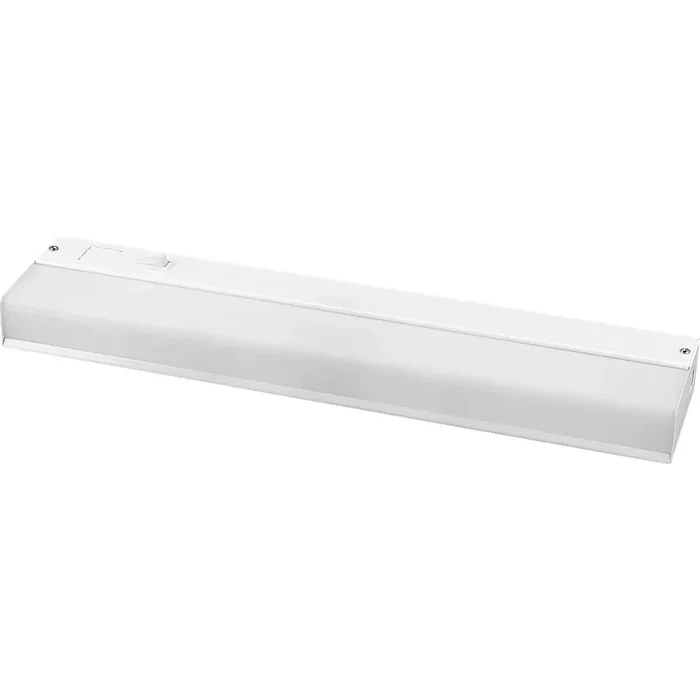 Bargain Progress Lighting P7017-30EBS Under Cabinet Fixture 15-Watt 120-Volt White Baked Enamel