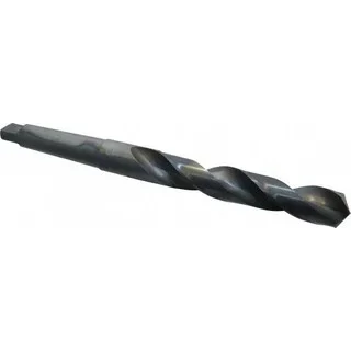 Cleveland Twist Drill 1-11/32″, 4MT 135° Point High Speed Steel Taper Shank Drill Bit Oxide Finish, 8-3/4″ Flute Length, 14-3/8″ OAL, Spiral Flute, Series 2410 C12290 – 63713861