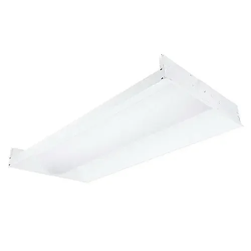 Columbia Lighting LTRE24-40MLG-RFA-EDU Medium Lumen LED Lighting Fixture 41-Watt 120 – 277-Volt 4000K High Reflectivity Matte White Transition Authentic