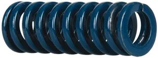 Danly 5/8″ Hole Diam, 11/32″ Rod Diam, 1-3/4″ Free Length, Blue Die Spring 17.4 Lb Max Deflection, 0.65″ Max Deflection, Medium Duty, Chromium Vanadium Steel 9-1007-21 – 76012442