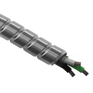 Editor’s Pick AFC Cable Systems A005-42-03 Solid Copper Conductor Interlocked Aluminum Armored Traditional MC Cable With Grounding 12/3-12/1 250-ft Coil Brown/Ye