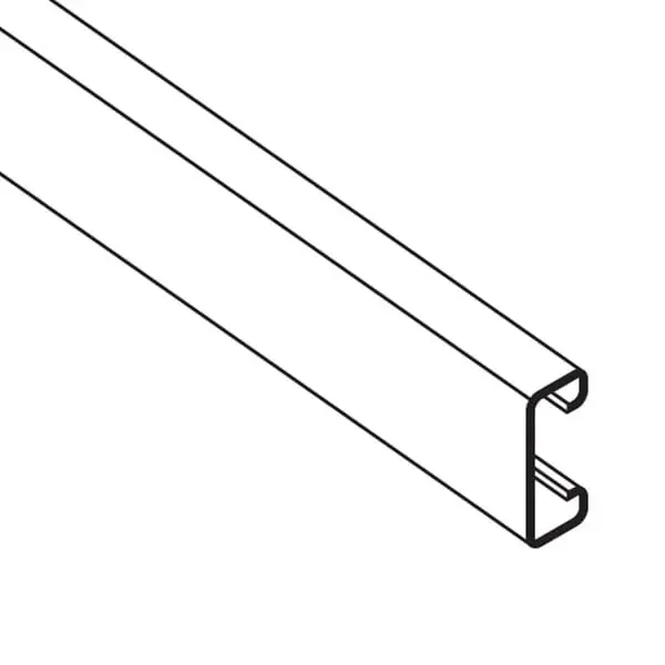 Exclusive Offer Gregory G1341 Pregalvanized Steel Solid Channel 10-ft x 1-5/8-Inch x 13/16-Inch G-Strut®