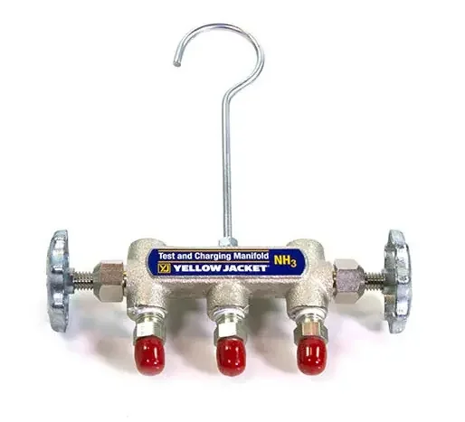 Flash Sale Yellow Jacket NH3 Ammonia Manifold Body with Valves – 40190