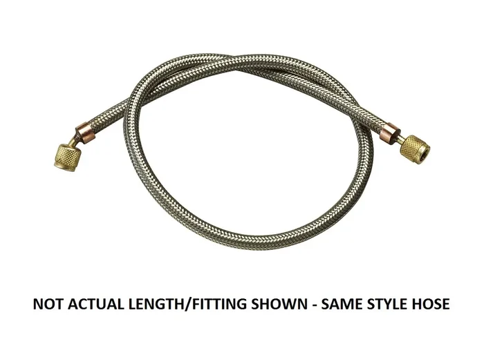 Free Delivery Yellow Jacket 60 in. Stainless Steel Hose Quick Coupler Assembly Str. x 45 Deg. 3/8 in. I.D. – 81760