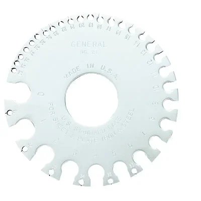 General Tools 21 22041 SHEET METAL GAGE
