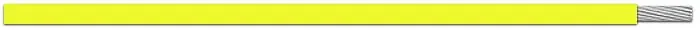 Genuine UL 1430 Cross-Linked PVC Hook-Up/Lead Wire – 18 AWG 19 Strand – Yellow -1,000 FT