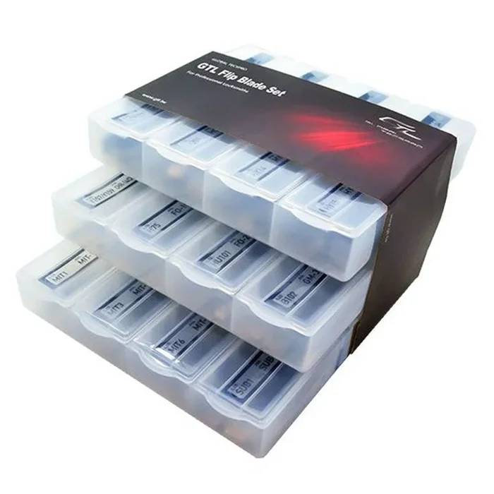 GTL – Flip Blade Key Set for XHorse and KeyDiy Remotes – 240 blades