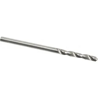 Hertel 3/32″ 118° High Speed Steel Screw Machine Drill Bit Bright Finish, Right Hand Cut, 3/4″ Flute Length, 1-3/4″ OAL 89320774 – 89320774