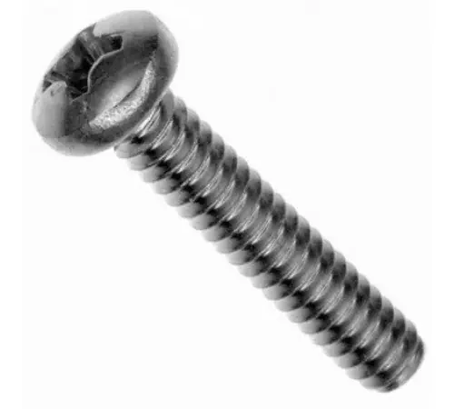 High Quality [100 PKG] Machine Screws Combo Round Steel Zinc 10/24 X 2