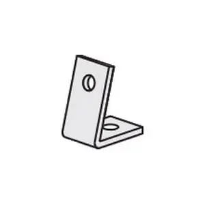 Last Chance Gregory G3171 Electrogalvanized Carbon Steel 2-Hole 45-Degree Closed Angle 3-1/2-Inch x 2-1/2-Inch G-Strut®