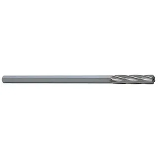 Lavallee & Ide H.S.S. Spiral Flute Chucking Reamer, 19/32″ Size, .4355″ Shank Diameter, 2″ Flute Length, 8″ Overall Length
