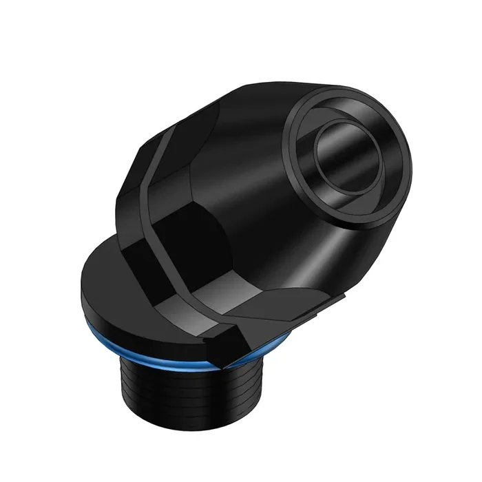 Liquidtight Connector, 45°, 1-1/2″ Diameter, Non-Metallic Buy Online