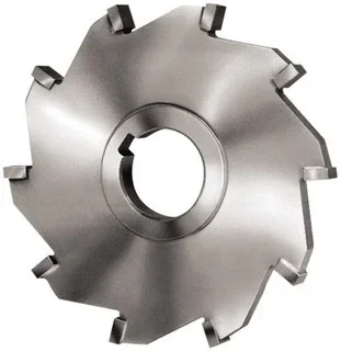 Made in USA 8″ Diam x 3/4″ Face Width Straight Tooth Side Milling Cutter 1-1/2″ Arbor Hole, Carbide-Tipped, Uncoated, 12 Teeth 2541-89 – 00362350
