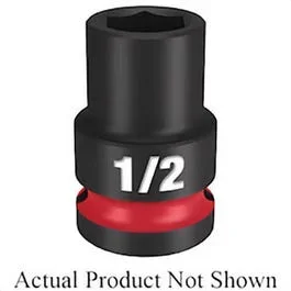 Milwaukee® Shockwave™ Impact Duty™ 49-66-6207 Socket, 1/2 in Hex Drive, 13/16 in Standard Socket, 6 Points
