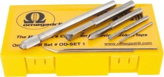Omega Drill 5/64 to 1/4″ Drill Size, Tap Extractor Drill Sets 7 Pieces, Includes 2 Picks and Pin Vice OD-SET 1 – 77215606
