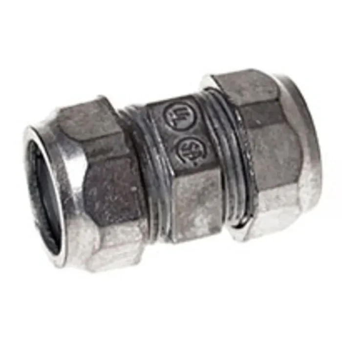 Popular EMT Compression Coupling, Size: 2″, Zinc Die Cast