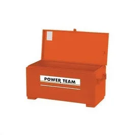 Power Team® MB8 Security Chest, for use with Puller, 8.8 cu-ft Capacity, 90 lb Storage Weight, 16 ga Steel