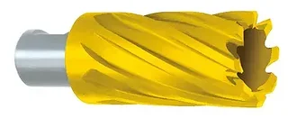 POWERBOR TiN Coated H.S.S. Annular Cutter, 9/16″ Size, 1″ Depth of Cut