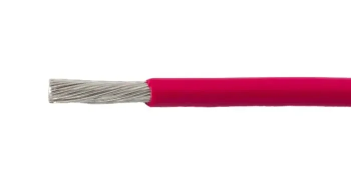 Professional Grade Alpha Wire EcoWire® Plus Hook-Up/Lead Wire – 12 AWG 19 Stranded Conductor – Bare copper – 300V – Red – 1000 ft -1,000 FT