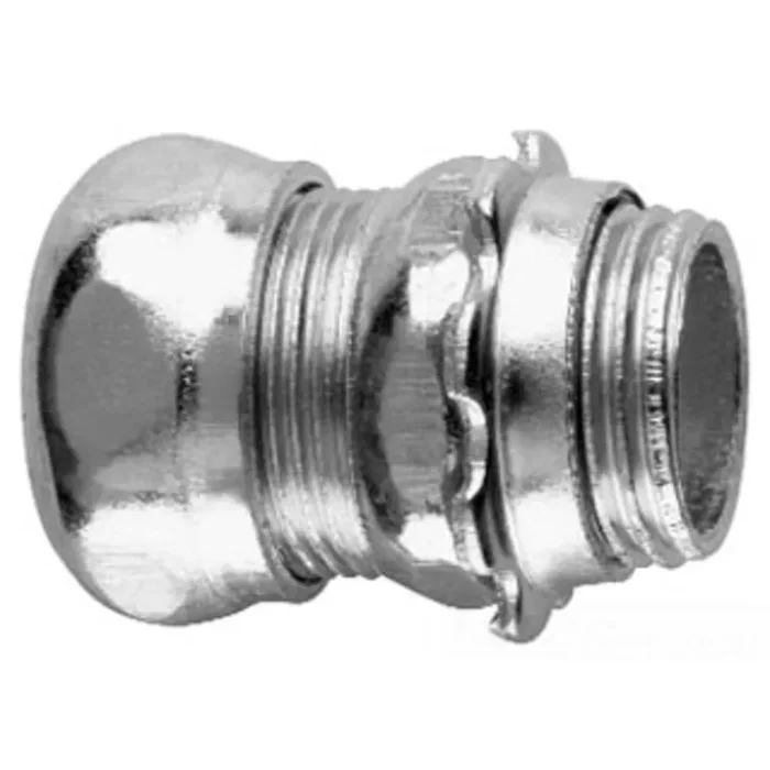 Professional Grade EMT Compression Connector, 2-1/2″, Steel