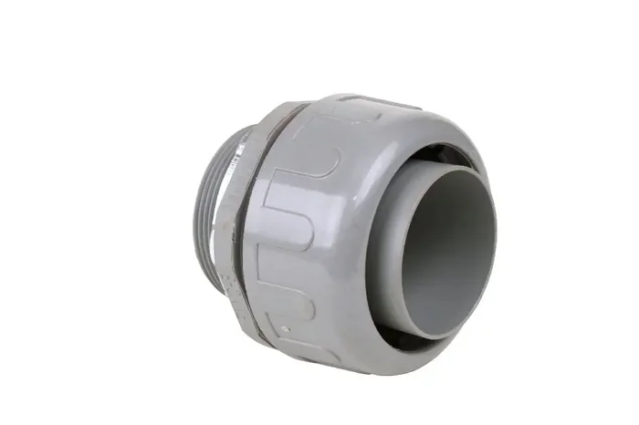 Professional Grade Kraloy 065340 Non-Metallic Liquidtight Straight Fitting 2-Inch Kwikflex®