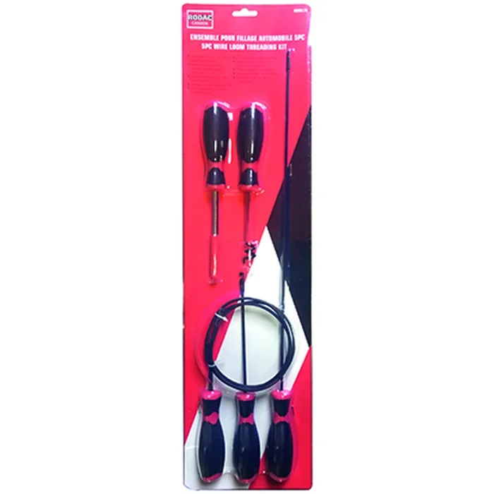Rodac RDWLT5 5Pc Wire Loom Threading Kit