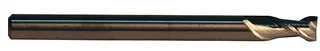 Rushmore USA 2 Flute Stub Length 10% Cobalt Solid Carbide Single End Mill, 1/8″ Size, & Shank Diameter, 1/4″ Flute Length, 1-1/2″ Overall Length