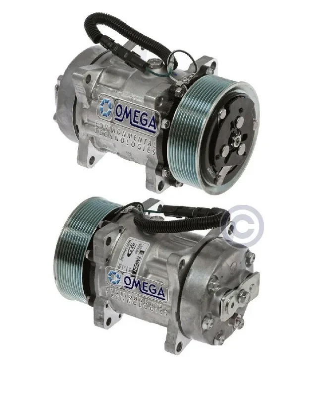 Sanden Compressor Model FLX7 12V with 125mm Clutch Diameter and Pad Fitting – 20-14872 by Omega Don’t Miss Out