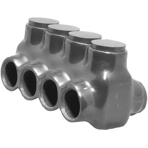 Save Now Greaves USA 250-8 Rubber/Vinyl Coating USA Series Insulated Multi-Cable Connector 8-Port 250-KCMIL-6-AWG