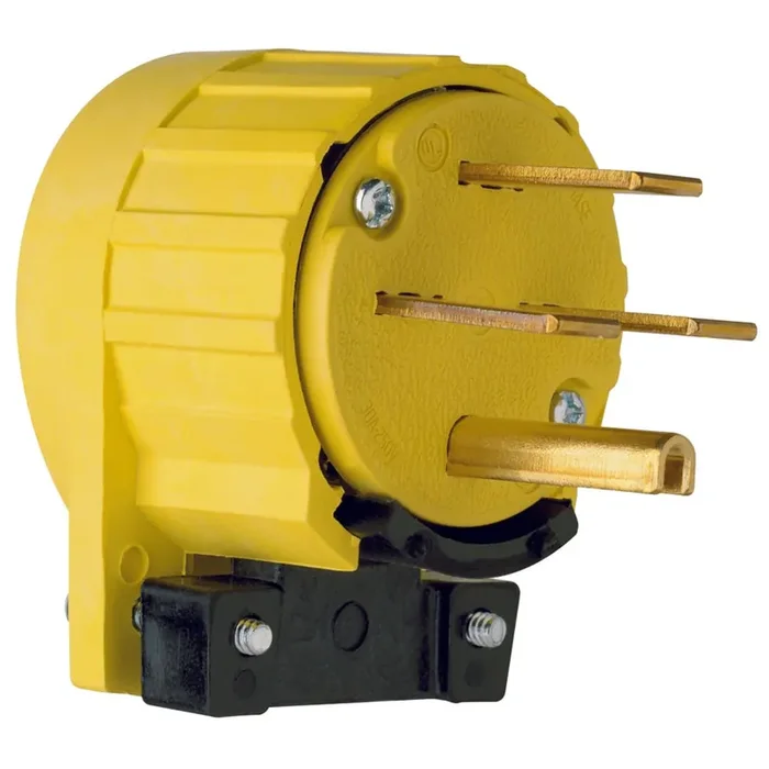 STRAIGHT BLADE POWER PLUG P S 5741 AN 4W30A250V ANGLE CAP Affordable