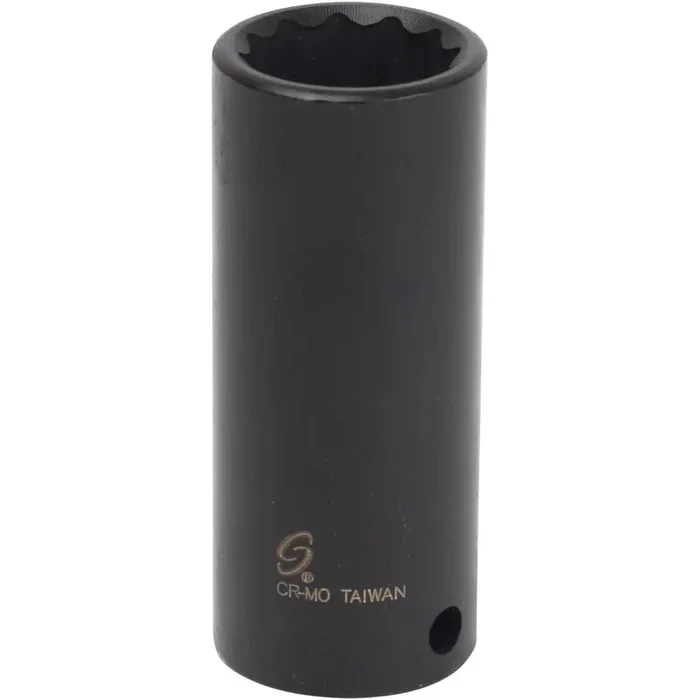 Sunex 368216 3/8-Inch Drive 16-mm 12-Point Deep Impact Socket