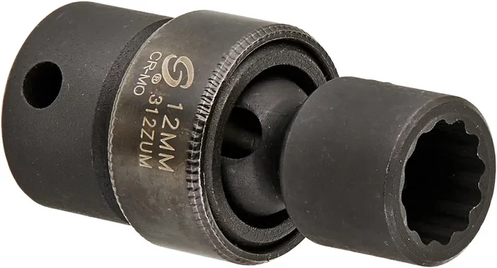 Sunex Tools 312ZUM International 312ZUM 3/8″ Dr. 12mm 12 Point Universal Impact Socket for Ford Driveshafts
