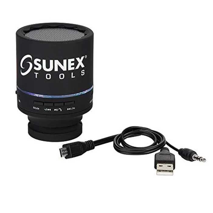 Sunex Tools BTSPEAKER Sunex Tools Bluetooth Socket Speaker, Black