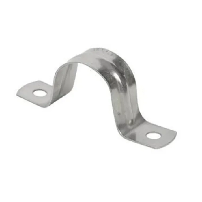 Super Sale Pipe Strap, 2-Hole, Size: 3/4″, Material: Stainless Steel