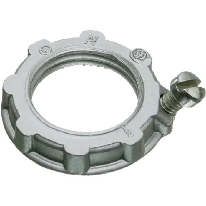 Time-Limited Grounding Locknut, 1/2″, Zinc Die Cast