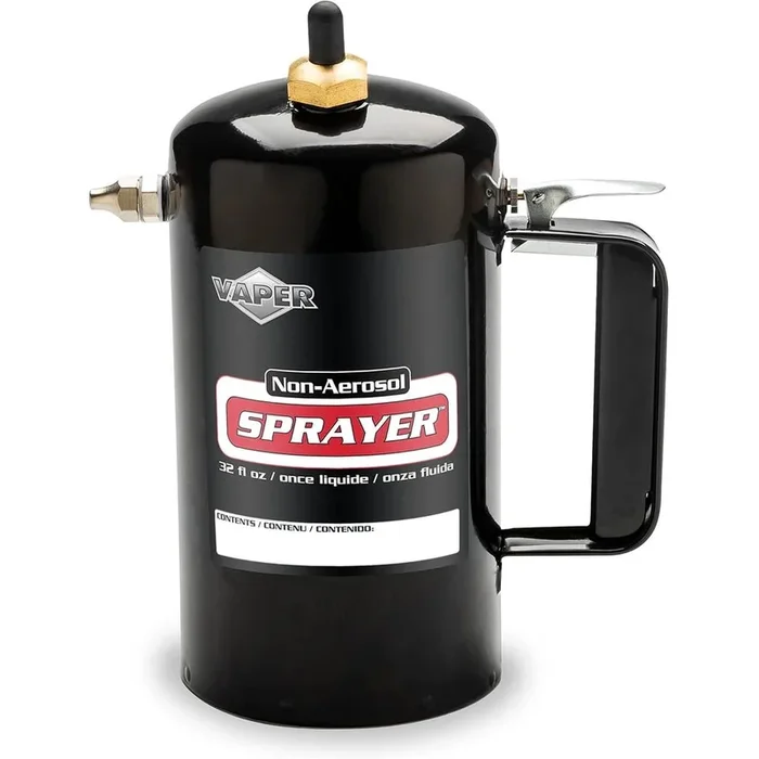 Titan Tools 19422 NON-AEROSOL REFILLABLE SPRAYER (BLACK), 32 OZ, 80-150 PSI