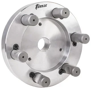 TMX Fully Machined Type D1 Steel Backplate for SET-TRU Chucks, 6in D1-3 – 3-875-063P