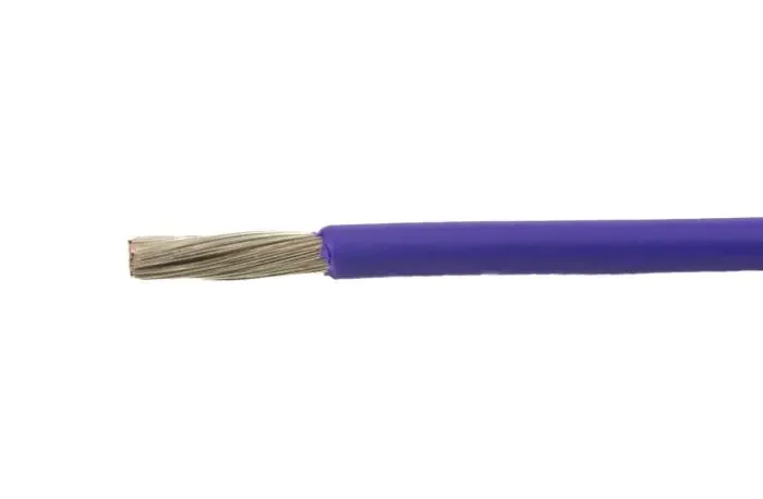Trending Alpha Wire EcoWire® Hook-Up/Lead Wire – 12 AWG 65 Stranded Conductor – Tinned copper – 600V – Violet – 100 ft -100 FT
