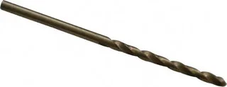 Triumph Twist Drill 7/64″ 135° Cobalt Jobber Drill Oxide/Gold Finish, Right Hand Cut, Spiral Flute, Straight Shank, 2-5/8″ OAL, Split Point 011507 – 01978162
