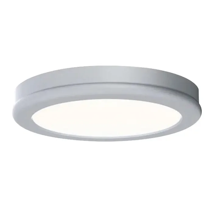 WAC Lighting FM-4606-30-WT Geos LED Flush Mount Fixture 8-Watt 120-Volt White dwelLED Exclusive