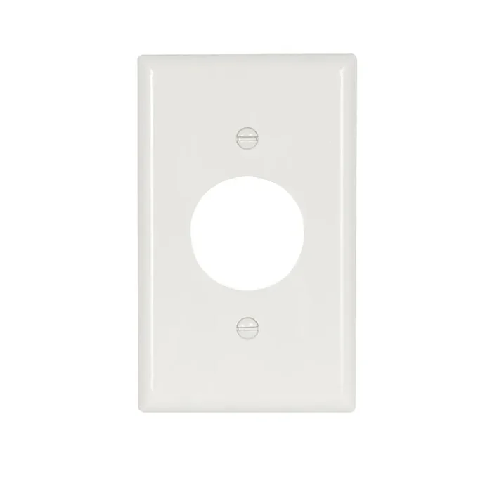 WALLPLATE CWD 5131W BOX 1G WHT HOSP RCPT PL While Supplies Last