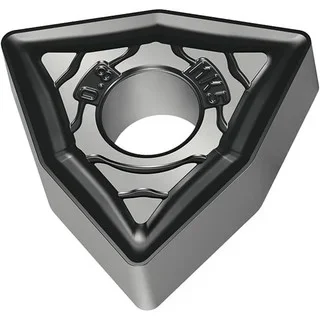 Walter Tools WNMG432-MK5 WKK10S Carbide Turning Insert TiCN/Al2O3/TiCN Finish, 1/2″ Inscribed Circle, 1/32″ Corner Radius, 80° Trigon 6353360 – 66332172