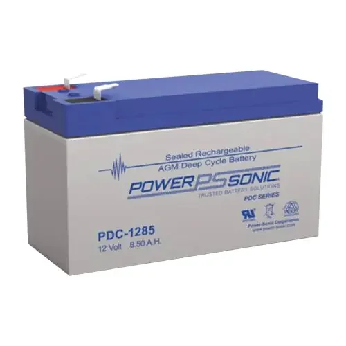Weekend Sale PDC-1285 F2 – 12Vdc 8.5Ah/Sealed Lead Acid Battery/Deep Cycle/SLA Battery