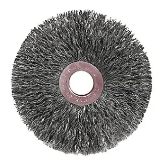 Weiler Crimped Wire Wheel Brush, 2″ Diameter, Wire Size .0104″ – 1545
